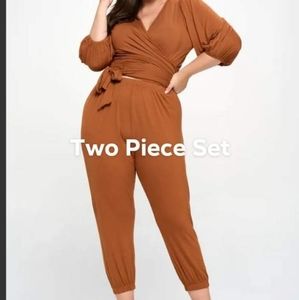 Come Go With Me - Plus Size Jogger